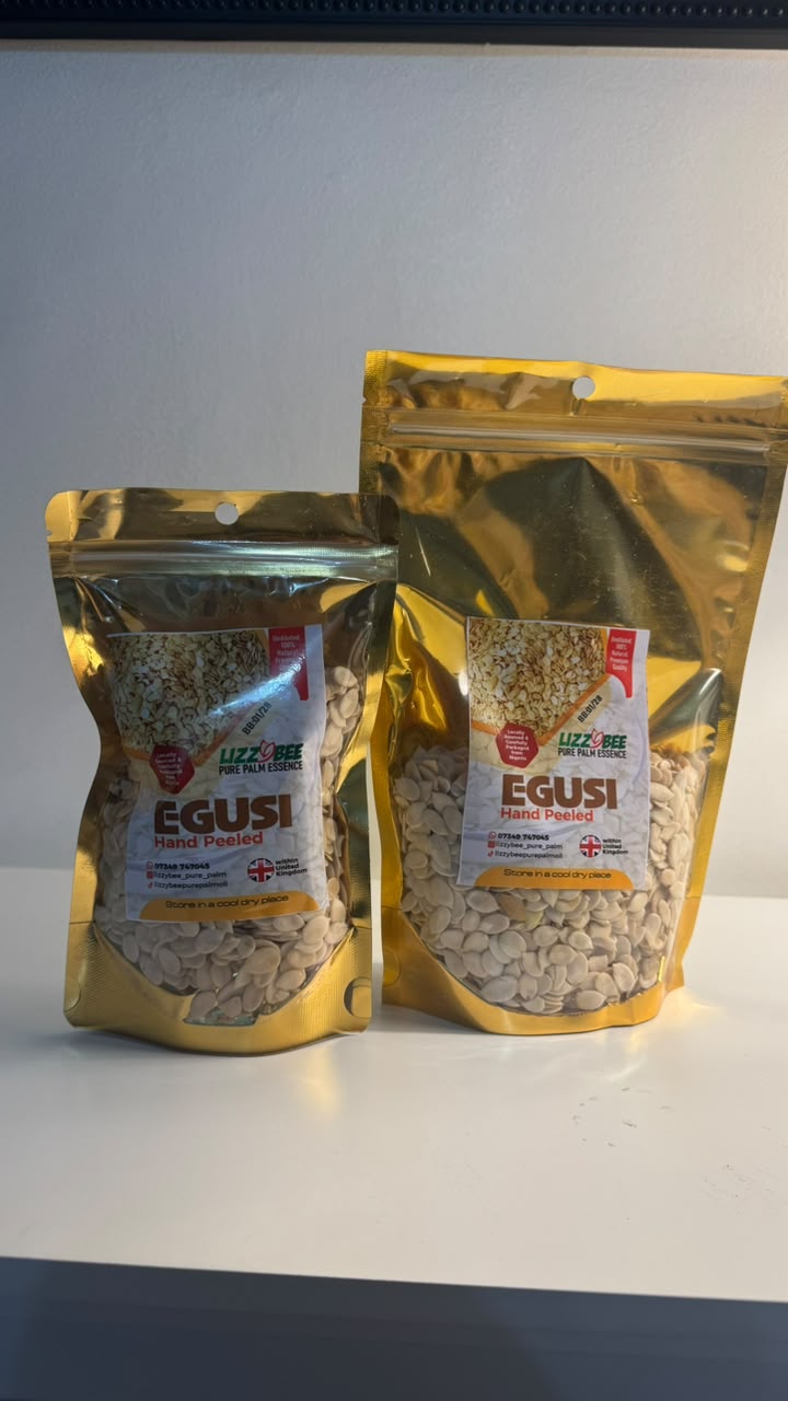 Hand Peeled Egusi (Melon Seeds)