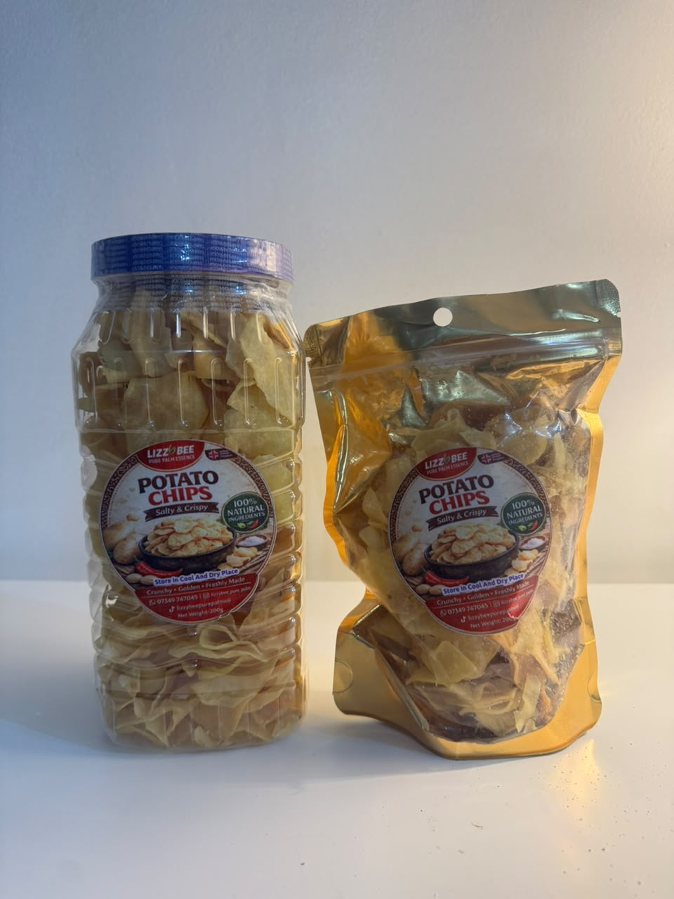 Crispy Fried Potato Chips